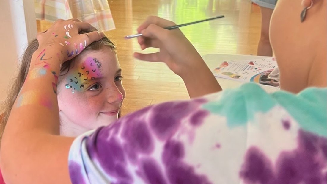 Recent face painting work
